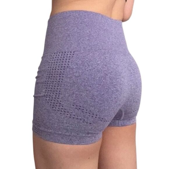 SHEIN Sport Studio 4 piece bundle set seamless stretch gym shorts Size Small (4) - Picture 10 of 11